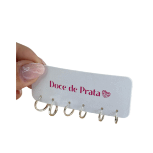 Trio de Argolas Lisas