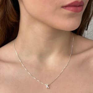 Gargantilha Letra inicial cravejada