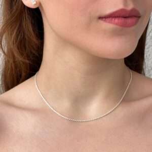 Choker Cordão Baiano 1mm