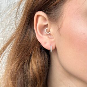 Argola Cravejada (M)