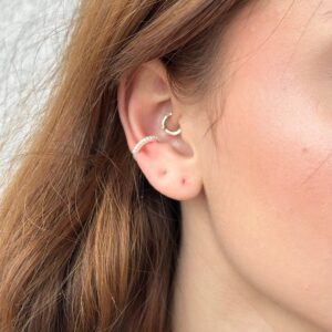 Piercing Fake cravejado