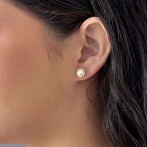 Brinco Meia Pérola Clássico