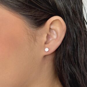 Brinco Zirconia Cristal