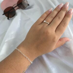 Pulseira Elos de coração