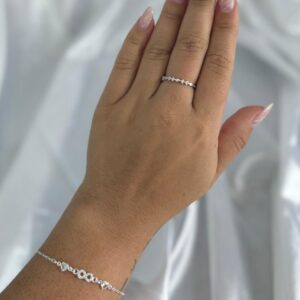 Pulseira Cravejada Infinito