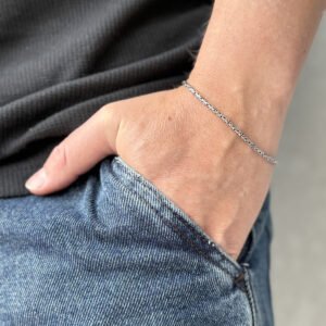 Pulseira Prata de Bali Peruana