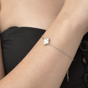 Pulseira Trevo Madrepérola