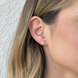 Brinco Flor Cravejada