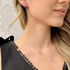 Conjunto Coração Lilás