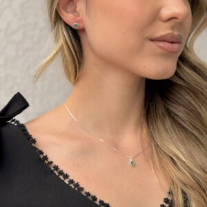 Conjunto Coração Tiffany